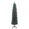 vidaXL Sapin de No&euml;l artificiel Vert 240 cm PVC et acier et plastique