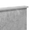 vidaXL T&ecirc;te de lit Gris b&eacute;ton 150 cm Bois d'ing&eacute;nierie