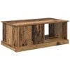 vidaXL Table basse Bois Ancien 90 x 50 x 35 cm Bois d'ing&eacute;nierie
