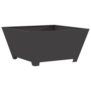 vidaXL Braise Noir 80 x 80 x 40 cm Acier