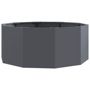 vidaXL Jardini&egrave;re Anthracite 90 x 90 x 35 cm Acier