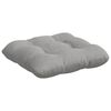 vidaXL Coussins de si&egrave;ge 4 pcs Gris clair 40 x 40 cm