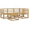 vidaXL Ensemble de canap&eacute;s d'ext&eacute;rieur 5 pcs Blanc 59 x 59 x 37 cm