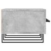 vidaXL Meuble TV gris béton 150x36x30 cm bois d'ingénierie