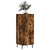 vidaXL Buffet Ch&ecirc;ne fum&eacute; 34,5x34x90 cm Bois d'ing&eacute;nierie