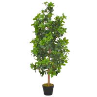 vidaXL Plante artificielle avec pot Laurier Vert 120 cm