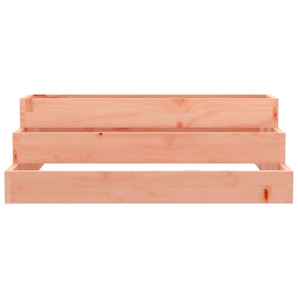 vidaXL Jardinière 80x80x27 cm Bois de douglas massif