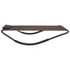 vidaXL Lit de jardin Marron 200x90 cm Acier