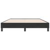vidaXL Cadre de lit sans matelas noir 140x220 cm velours