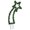 vidaXL D&eacute;coration lumineuse m&eacute;t&eacute;ore de No&euml;l avec piquets 80 LED 62 cm