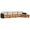 vidaXL Ensemble de canap&eacute;s d'ext&eacute;rieur 5 pc Naturel