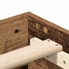 vidaXL Cadre de lit sans matelas vieux bois 160x200 cm bois ing&eacute;nierie