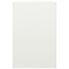 vidaXL Portant de bois de chauffage blanc 60x40x60 cm acier