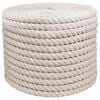 vidaXL Corde en Jute 20 Blanc Jute 100% Tossa