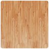 vidaXL Dessus de table carr&eacute; Marron clair 80x80x4cm Bois ch&ecirc;ne trait&eacute;