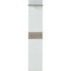 Germania Panneau de porte-manteau 39x29,9x19,46 cm Ch&ecirc;ne-Nelson blanc