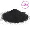 vidaXL Sable pour aquarium 10 kg noir 0,2-2 mm
