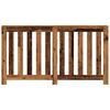 vidaXL Cache-radiateur vieux bois 149x20x82 cm bois d'ing&eacute;nierie