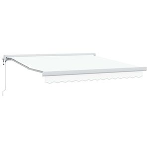 vidaXL Auvent Blanc 300 x 250 x 165 cm Polyester et Aluminium