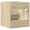 vidaXL Armoire d'&eacute;vier Ch&ecirc;ne sonoma 41x38,5x45 cm Bois d&rsquo;ing&eacute;nierie