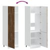 vidaXL Armoire de cuisine Kalmar ch&ecirc;ne fum&eacute; bois d'ing&eacute;nierie