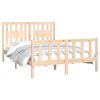 vidaXL Cadre de lit sans matelas bois massif de pin 140x200 cm