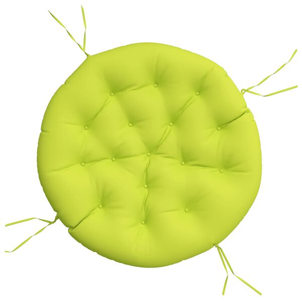 vidaXL Coussin rond vert vif &Oslash; 100 x11 cm tissu oxford