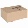 vidaXL Bo&icirc;te Pliable 50 pi&egrave;ces Naturel 25 x 17,5 x 10 cm Carton