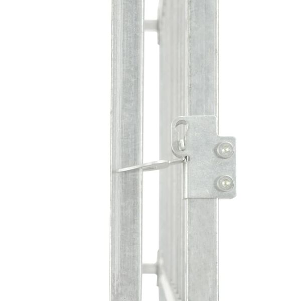 vidaXL Chenil d'ext&eacute;rieur avec toit pour chiens 300 x 300 x 200 cm