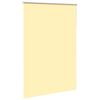vidaXL Store enrouleur occultant jaune largeur du tissu 141,6 cm