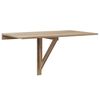 vidaXL Table murale rabattable en ch&ecirc;ne 100x60 cm