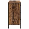 vidaXL Commode avec tiroir 2 pcs Bois ancien 91 x 35,5 x 74,5 cm