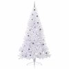 vidaXL Sapin de No&euml;l artificiel avec 300 LED Blanc 240 cm PVC et Acier