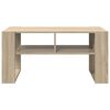 vidaXL Table basse Ch&ecirc;ne Sonoma 92 x 49,5 x 45 cm Bois d'ing&eacute;nierie