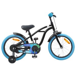 vidaXL V&eacute;lo pour Enfants 16 Pouces pour 4-6 ans Noir