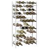 vidaXL Casier &agrave; bouteilles pour 72 bouteilles Blanc M&eacute;tal