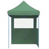 vidaXL Tente de f&ecirc;te Vert 200 x 200 x 306 cm Tissu Oxford