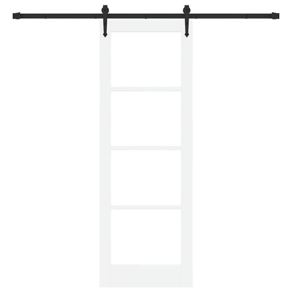 vidaXL Porte coulissante ORKDAL Blanc 73,5 x 211 cm