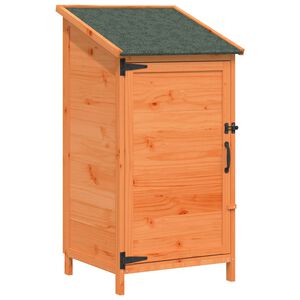 vidaXL Abri de jardin Marron 59 x 56 x 113,5 cm Bois de Sapin Massif