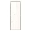 vidaXL Meubles TV 2 pcs Blanc Bois massif de pin