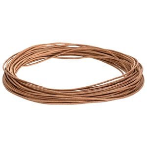 vidaXL Corde en Cuir Marron &Oslash;1 mm x 5 m Cuir