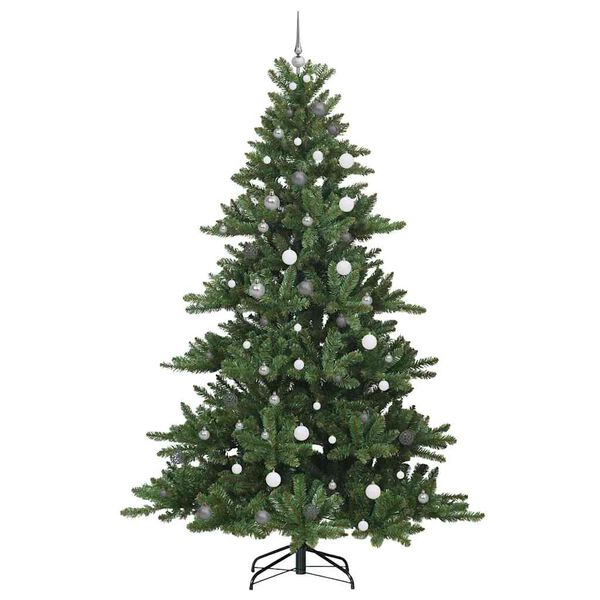 vidaXL Sapin de No&euml;l Artificiel &agrave; Branches Articul&eacute;es Vert 240 cm PVC