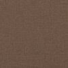 vidaXL Ensemble de canap&eacute;s 3 pcs avec coussins Marron Tissu