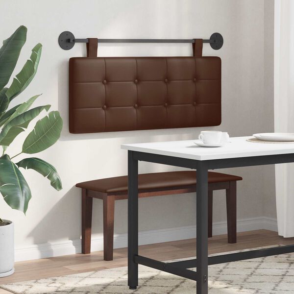 vidaXL T&ecirc;te de lit suspendue Montage mural Simili cuir