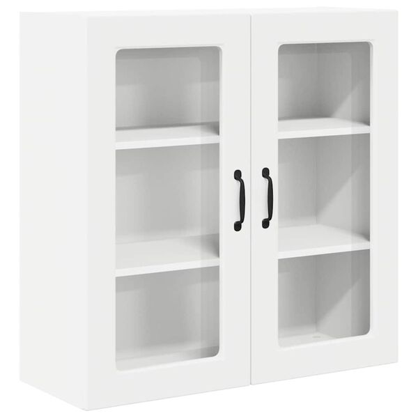 vidaXL Armoire de cuisine Blanc 80 x 31 x 80 cm Bois d'ing&eacute;nierie