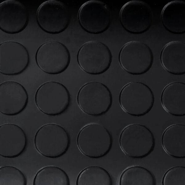 vidaXL Tapis en caoutchouc antidérapant 1,5x4 m 3 mm Point