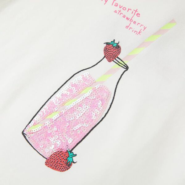 T-shirt pour enfants &eacute;cru 140