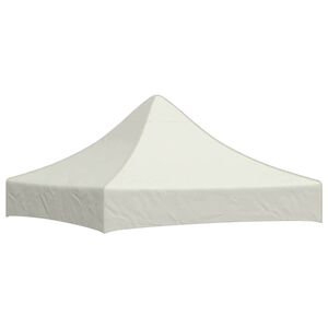vidaXL Toit de tente de r&eacute;ception 2x2 m Cr&egrave;me 270 g/m&sup2;