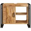 vidaXL Meuble sous &eacute;vier Marron 71 x 33 x 58 cm Bois de mangue massif