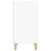 vidaXL Table de chevet blanc 40x35x70 cm